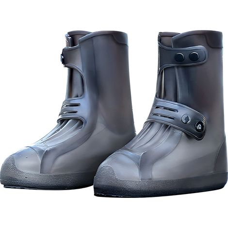 Chaussures de Pluie Imperméables en Silicone Antidérapantes pour Hommes et Femmes, Taille Moyenne 37-39, Idéales pour la Pêche et la Chasse (1/5)