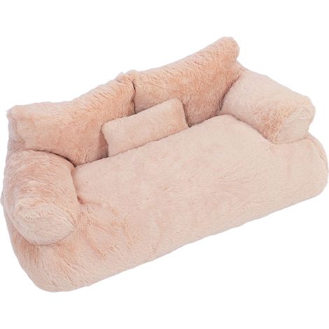 Canapé-lit pour animaux de compagnie, chaud, doux et confortable, avec fond amovible, lavable et antidérapant, pour chats et chiens (taille M). (1/5)