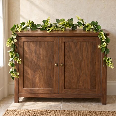 160cm Artificial Eucalyptus Garland Trailing Hanging Plant Faux Vine (1/5)