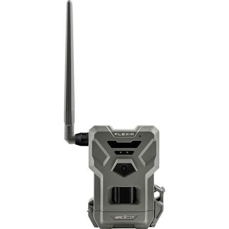 Spypoint FLEX-M Wildkamera 28 Megapixel Tonaufzeichnung, 4G Bildübertragung, GSM-Modul Grau-Grün (ma (1/5)
