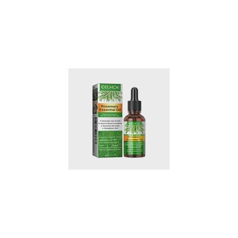 Huile essentielle de romarin pour cheveux - Stimule la circulation sanguine du cuir chevelu, revitalise les follicules pileux, réduit la chute des cheveux et favorise leur repousse.