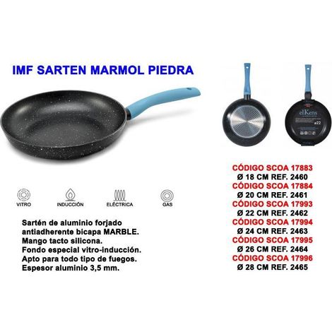 IMF imf finstock sarten marmol piedra 22 cm ref 2462 , imf finstock sarten marmol piedra 22 cm ref 2462