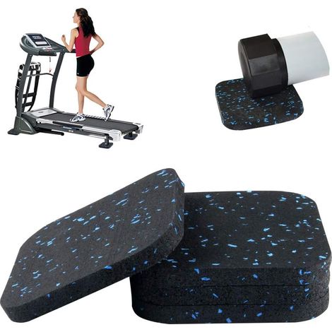 Tapis de course Tapis d'équipement d'exercice avec caoutchouc haute densité pour sols en bois dur et protection des tapis GROOFOO (1/5)