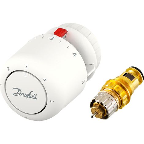 Kit d'inserts thermostatiques Danfoss RAVL 20, avec Aero RA Click