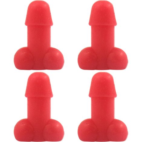 Toivize 4 tappi valvole universali in silicone, design divertente, nero, rosso, arancione, bianco, verde per auto, moto, bicicletta, SUV (1/5)