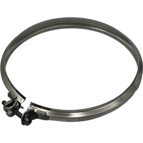 Fascetta Sicurezza di Bloccaggio Tubi Inox – 160 mm – 1 pezzo (1/3)