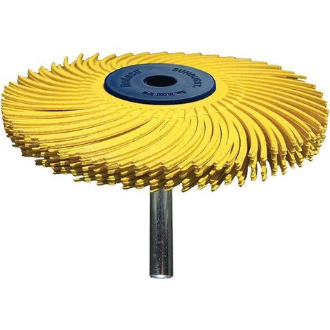 Cepillo de varilla radial 76x6.4 mm A120 Tipo gris TC. Tyrolit S6x40 mm