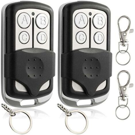 Mando a distancia universal para puerta de garaje, 2 unidades, copia de mando a distancia para puerta de garaje, duplicador de mando a distancia universal para puerta de garaje, clonación de mando a d