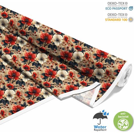 Outdoor dekostoffe oxford - Motiv Blumen I DX5160 (1/5)