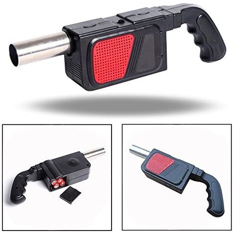 Ventilateur de barbecue, souffleur électrique pour barbecue, idéal pour le camping et les voyages.-AquaForge