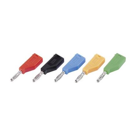 fiche à aigrette Ø de la broche: 4 mm TRU COMPONENTS TC-R8-B19 BL 1587893 bleu 1 pc(s) (1/2)