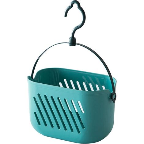 Panier De Rangement Mural - Panier De Douche En Plastique - Pour Salle De Bain Cuisine Toilette Chambre - 1 Pièce (1/3)