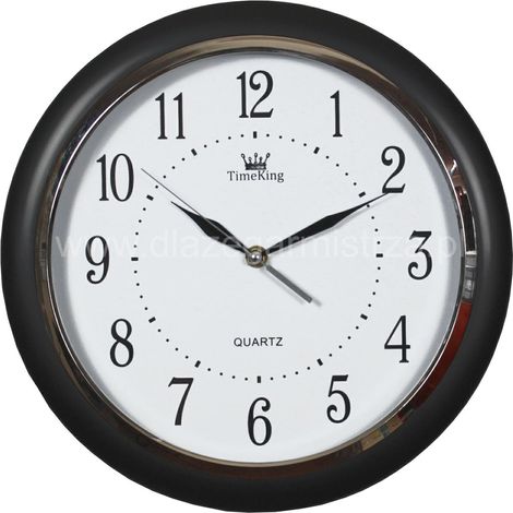 Orologio da parete nero JQ-17