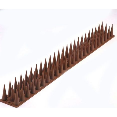 Bande anti-oiseaux marron en PP de 45 cm - Répulsif pour balcon et anti-pigeons (1/5)
