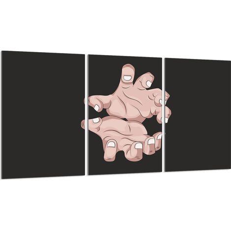 Glasschutzplatte für Herd 3x30x52