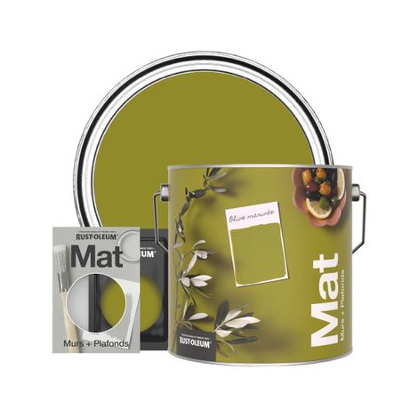 Peinture Murale Lessivable - Olive marinée (1/3)