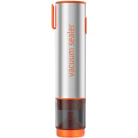 Scelleuse alimentaire manuelle à ventouse avec couvercle en silicone pour bocal Mason, compatible avec la viande et le vin. (1/5)