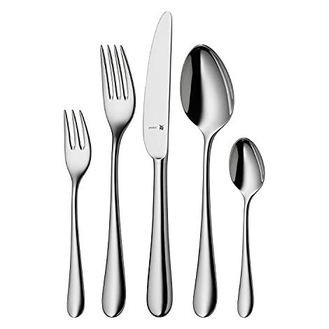 GSW 488204 Pentola friggitrice con Inserto e Coperchio in Vetro colato da 3 l, Acciaio Inossidabile, Argento, 22 cm, 3 unità (1/4)