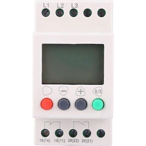 JL-400 Phasenfolgeüberwachungsrelais mit LCD-Anzeige für Über- und Unterspannung
