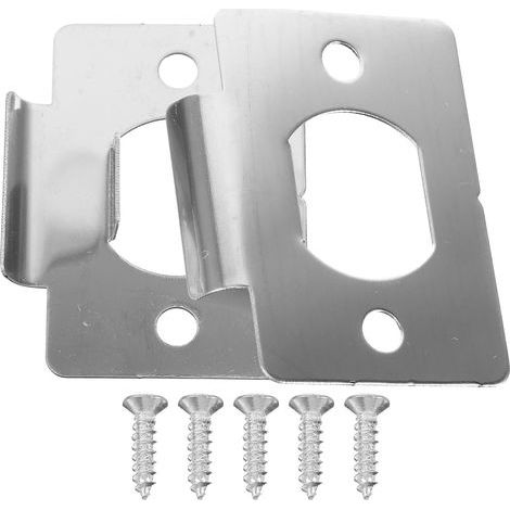2 Piece Reinforcement Accessory Improving Steel Deadbolt Interior (1/5)