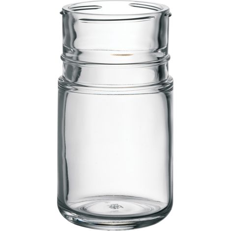 Verre de rechange pour distributeur de sirop/miel, distributeur de sucre, distributeur de crème, shaker à chocolat, verre, passe au lave-vaisselle (1/5)