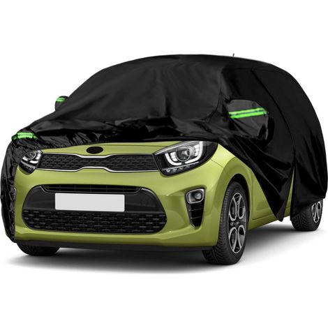 Autoabdeckung für Kia Picanto 2003-2024, wasserdicht, mit Reißverschlusstür (1/5)