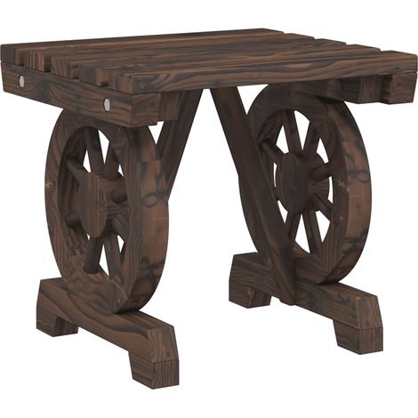 Maison Exclusive - Poggiapiedi da Giardino 40x36,5x38,5 cm Lgno Massello di Abete (1/5)