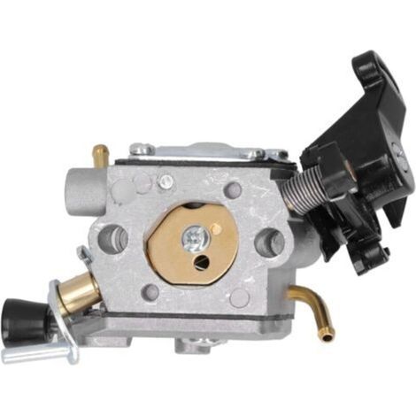Kit de carburateur complet pour tronçonneuse - Compatible Husqvarna 445 450 445E - 506450401 - 1 carburateur, 2 joints, pompe, filtres à essence et air, bougie
