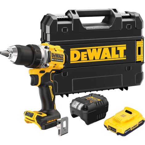 DeWalt DCD 800 D1T Perceuse-visseuse sans fil 18 V 90 Nm Brushless + 1x batterie 2,0 Ah + chargeur + TSTAK (1/5)