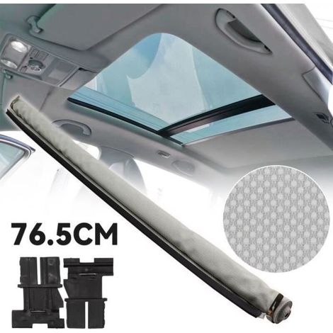 Rideaux de pare-soleil - XUKEY - Pour Audi Q5 VW Golf Tiguan - 76.5cm - Gris - 1 pièce (1/4)