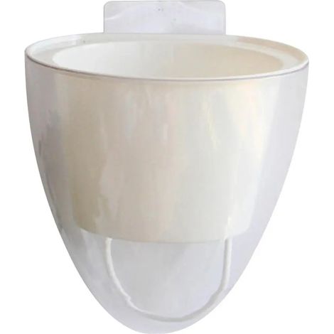 Pot pour plante grasse, cache-pot cadeau, résine animale, chiot gris (1/5)