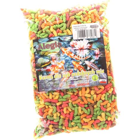 Futter für Teichfische, Zierfische, schwimmende 3L-Sticks (1/2)