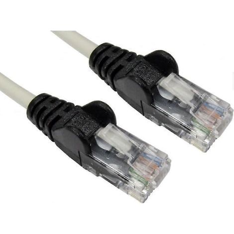 Câble Ethernet croisé RJ45 Cat5e de 3 m - Gris