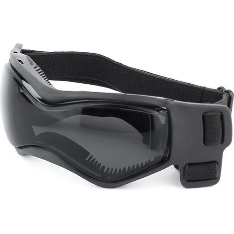 Gafas de protección ocular para perros, gafas de sol para perros, fáciles de poner, talla S, color negro (1/5)