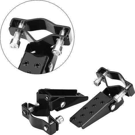 Kit de supports universels pour repose-pieds de moto, côté gauche et droit (1/5)