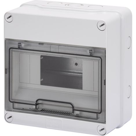 Gewiss GW-40003 Wandschalttafel 8M IP55 für Reihenklemmengehäuse
