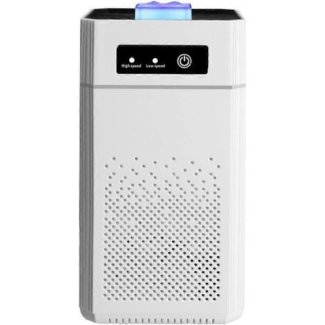 Tragbarer Luftreiniger, Ionisator, Negativ-Ionen-Generator, Rauchgeruchsbeseitigung, HEPA-Filter, Auto-Lufterfrischer (1/5)