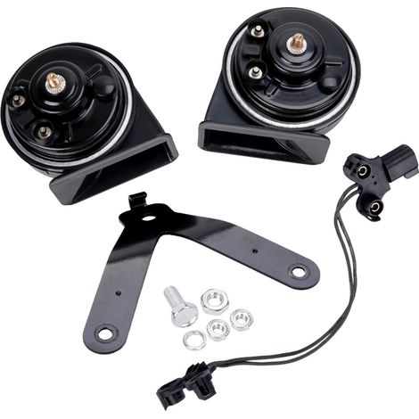 Snail horn car modification parts, compatible with Ford F-150 Raptor (2010-2014 models) 6.2L - and Ford F-150 Raptor (2015-2020 models) 3.5T. (1/4)