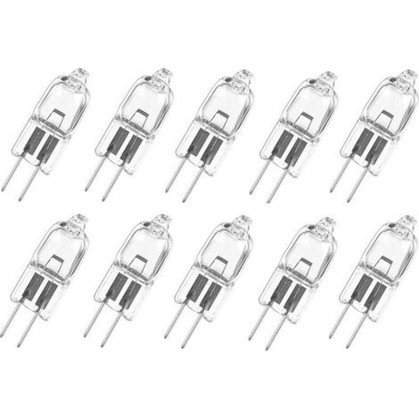 Lot von 10 Ampullen Halogen G4 Blanc chaud 12 V 5 W [Energieklasse G] (1/2)