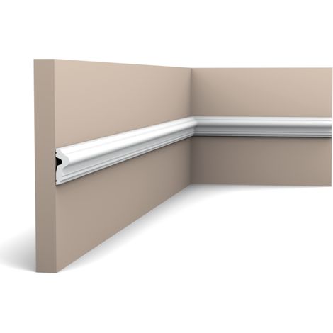 Cornice Parete modanatura aspetto stucco decorativo Cornicione 2 m Orac Decor P8030 LUXXUS (1/7)