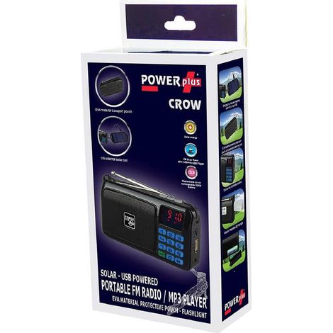 Radio panneau solaire Crow (1/3)