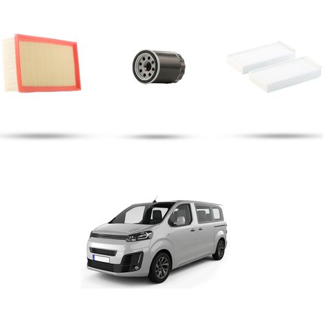 Kit tagliando 3 filtri compatibile con Citroen Spacetourer 2.0 BlueHDi 106kw dal 2020 (1/4)