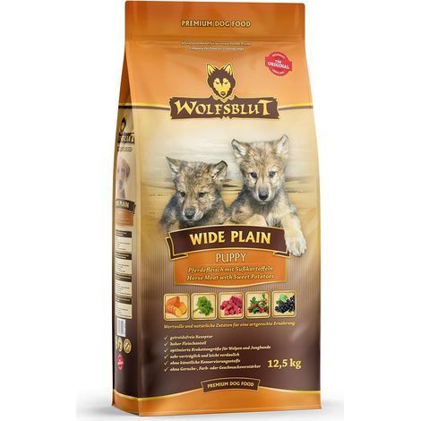Cibo secco per cani WOLFSBLUT Wide Plain Puppy 12,5 kg