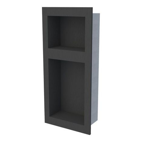 Double niche en XPS prête à carreler 310x210 mm et 160x210 mm – Résistante à l'humidité – Installation simplifiée pour hammam et salle de bain – Valstorm