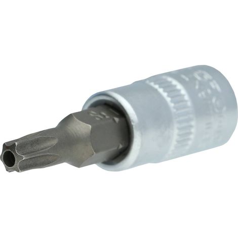 BRILLIANT TOOLS 1/4" Douille à embout Torx avec perçage frontal TB25 - BT020984 (1/5)