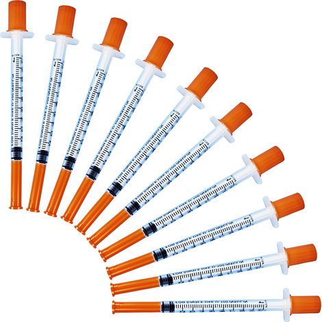 Seringue 1 ml - Aiguille 0.3 x 13 mm - En plastique polypropylène - Usage multiple - Emballage individuel (1/5)