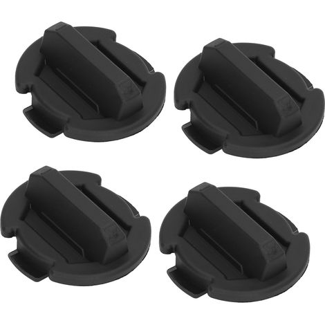 Bouchon de vidange noir 4 pièces, étanche, remplacement pour Polaris RZR General, filetage torsadé, joint performant (1/5)