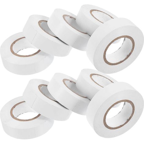 10 rubans isolants électriques industriels pour électriciens, rubans isolants thermiques extérieurs (20 m) (1/5)