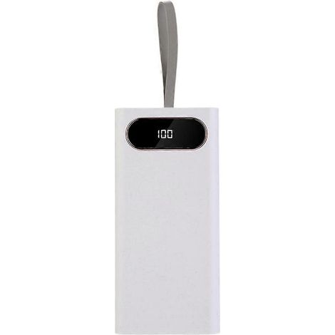 Selbstbau-Netzteil mit 22,5 W Leistung, Schnellladefunktion und LCD-Bildschirm, abnehmbares Gehäuse für 28 18650-Batterien (äußeres Gehäuse B). (1/5)