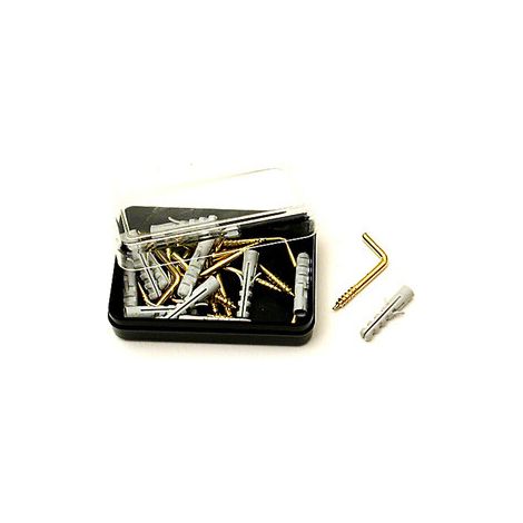 GANCIO PER QUADRO A RAMPINO C/TASSELLO 10 PZ- 15,0 pz